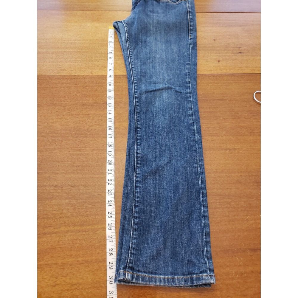 Cabi Denim Jeans Style 175 Sz 8 Blue Straight - Picture 4 of 10